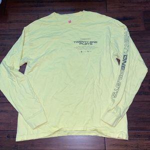 Twenty One Pilots Trench Era Long Sleeve Yellow Shirt